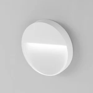 Best Sale Egger Applique d'extérieur LED Vigo XL, blanc Ø 20 cm Alu 3.000 K Éclairage Extérieur Professionnel