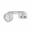 Clearance Egger Spot LED Clippo Optic Duo, blanc/blanc, à 2 lampes, DTW Éclairage De Magasins