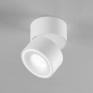 Cheap Egger Spot pour plafond LED Clippo, blanc/blanc, Ø 10 cm, DALI, DTW Éclairage De Magasins