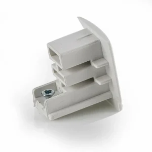 Cheap Embout pour rail électrique triphasé Noa, blanc Éclairage De Magasins