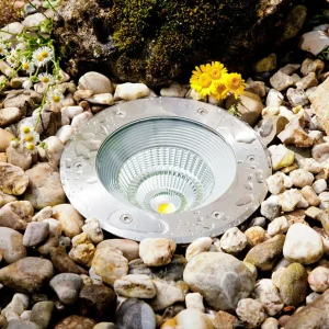Fashion Erizo LED spot encastrable dans le sol Ø 22cm 24W Éclairage Extérieur Professionnel