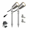 Discount PC6806 spot de jardin LED, 12 V, 3 000 K, x2 Éclairage Extérieur Professionnel