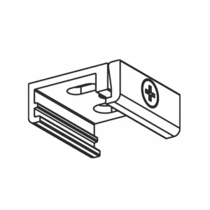 Best Sale Fixation au plafond pour rail triphasé Noa, noire Éclairage De Magasins