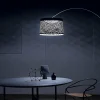 Online Twiggy Grid lampadaire arqué LED, grège Éclairage Extérieur Professionnel