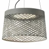 Cheap Twiggy Grid suspension LED, grège Éclairage Extérieur Professionnel