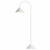 Clearance Lampe sur pied LED Grasp, blanc, hauteur 72 cm, métal Éclairage Extérieur Professionnel