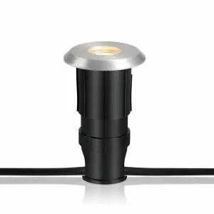 Sale Garden 24 Decklight, argent, lumière en haut, 0,8W Éclairage Extérieur Professionnel