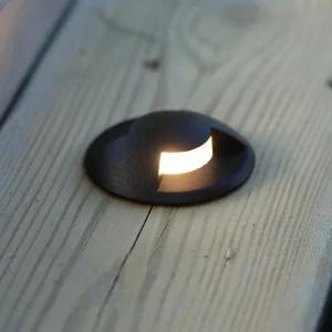 Hot Garden 24 LED Lumière d'escalier Stair Light noir 0,8W Éclairage Extérieur Professionnel