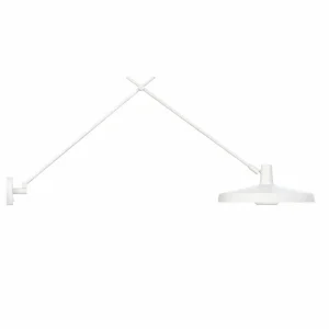 Shop Arigato applique murale à 1 lampe 140cm Ø45cm blanc Éclairage De Bureau