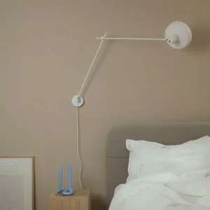 Store Arigato applique murale à 1 lampe 110cm Ø23cm blanc Éclairage De Bureau