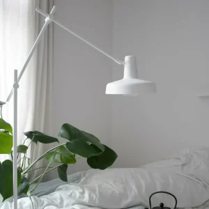 Best Arigato lampadaire, bras en 3 parties, blanc Éclairage De Bureau