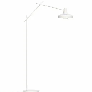 Best Arigato lampadaire, bras en 3 parties, blanc Éclairage De Bureau