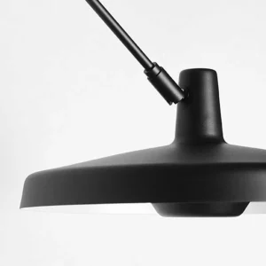 Outlet Arigato mur à 1 lampe 140cm Ø45cm noir Éclairage De Bureau