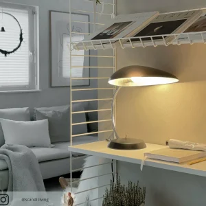 Fashion Cobra lampe à poser design, noire Éclairage De Bureau