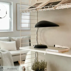 Fashion Cobra lampe à poser design, noire Éclairage De Bureau