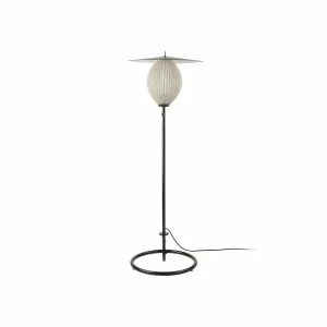 Fashion lampadaire d'extérieur Satellite, IP65, noir/blanc crème Éclairage Extérieur Professionnel