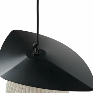 Best Sale suspension d'extérieur Satellite, 45x27 cm, noir/blanc crème Éclairage Extérieur Professionnel