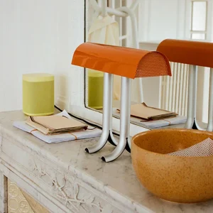 Store Anagram lampe à poser, orange bruni Éclairage De Bureau