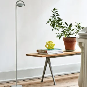 Online Marselis lampadaire LED réglable, gris Éclairage De Bureau