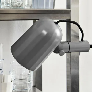 Hot Noc Clamp lampe à pince LED, gris foncé Éclairage De Bureau
