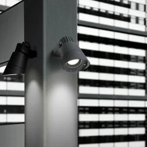 Outlet HUBBLE Projecteur d'extérieur gris Éclairage Technique