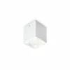 Outlet Ideal Lux downlight LED Dot Square, blanc, aluminium, 3.000 K Éclairage De Bureau