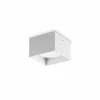 Cheap Ideal Lux Downlight Spike Square, blanc, aluminium, 10 x 10 cm Éclairage De Bureau