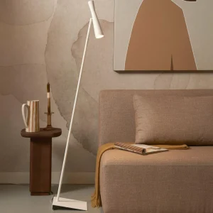 Clearance lampe sur pied Bordeaux, blanc Éclairage De Bureau