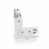 Flash Sale Angle 90° terre intérieur pour LKM quadro, blanc Éclairage De Magasins