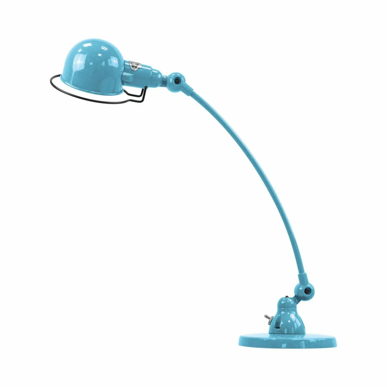 jield_signal_sic_lampe_pied__bras_bleue_0.webp Sale Signal SIC400 lampe, pied 1 bras bleue Éclairage De Bureau