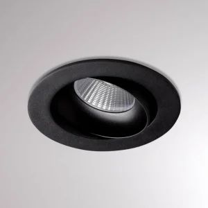 Sale Kalio lampe encastrée LED ronde 2 700 K 24° noire Éclairage De Bureau