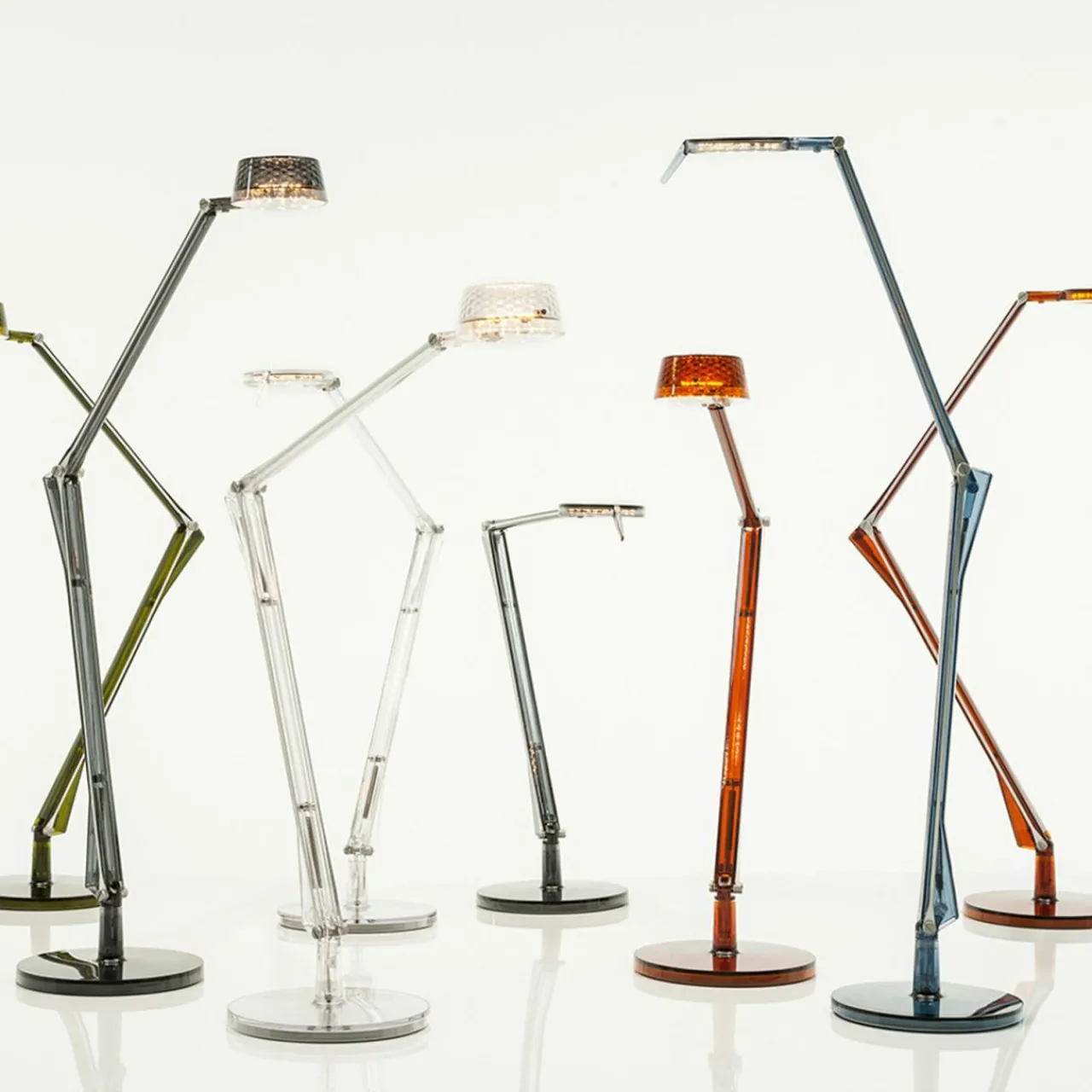 kartell_aledin_tec_lampe__poser_led_verte_3.webp Best Aledin Tec lampe à poser LED, verte Éclairage De Bureau