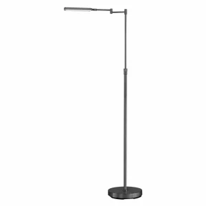 Flash Sale Lampadaire LED Nami avec variateur pied, CCT, noir Éclairage De Bureau