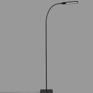Best Sale Lampadaire LED Servo, dimmable, CCT, noir Éclairage De Bureau