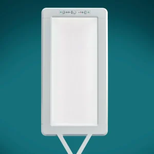 Hot Lampadaire LED Yara.single CCT, BT, LTX, argenté Éclairage De Bureau