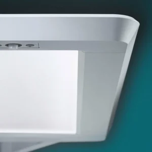 Hot Lampadaire LED Yara.single CCT, BT, LTX, argenté Éclairage De Bureau