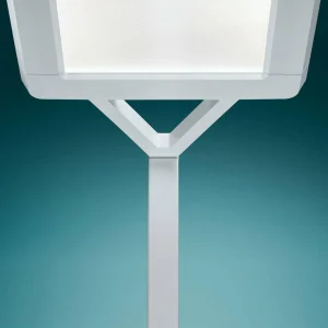 Hot Lampadaire LED Yara.single CCT, BT, LTX, argenté Éclairage De Bureau