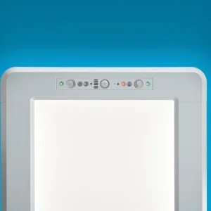 Hot Lampadaire LED Yara.single CCT, BT, LTX, argenté Éclairage De Bureau