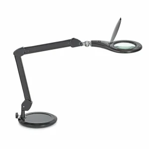 Best Lampe à loupe LED makro, socle, noir Éclairage Technique