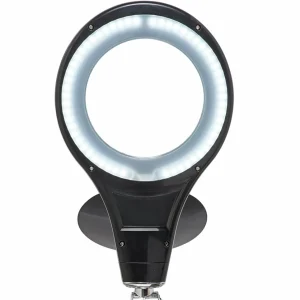 Best Lampe à loupe LED makro, socle, noir Éclairage Technique