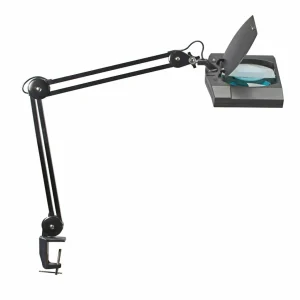 Best Sale Lampe à loupe LED vitrum avec pince, noire Éclairage Technique
