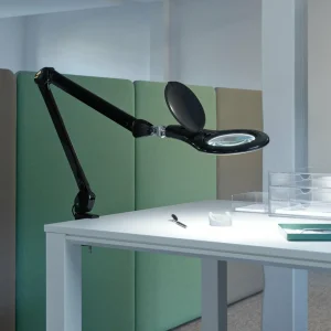 Cheap Lampe à pince et loupe LED makro, noire Éclairage Technique