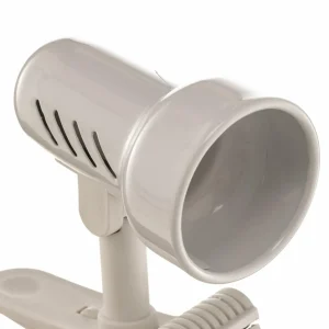 Clearance Lampe à pince KD White avec prise, douille E27 Éclairage De Bureau