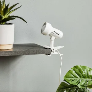Online Lampe à pince KM White câble et prise, E14 Éclairage De Bureau