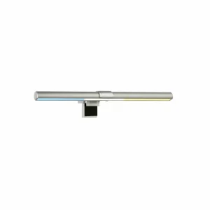 Shop Lampe à pince LED Screen, USB, CCT, argentée Éclairage De Bureau