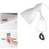 Hot Lampe à pince Mara réglable câble à prise, blanc Éclairage De Bureau