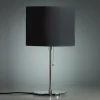 Sale Lampe à poser avec abat-jour en lin anthracite Éclairage De Bureau