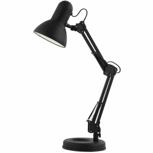 Clearance Lampe à poser Famous à 3 articulations, noire Éclairage De Bureau