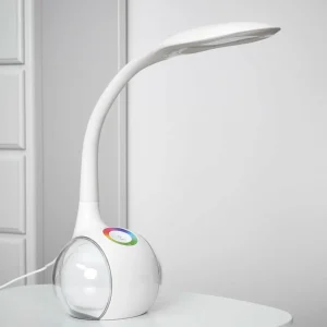 Best Lampe à poser LED flexible Paula, blanc Éclairage De Bureau