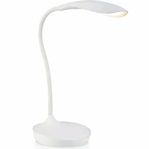 Cheap Lampe à poser LED Swan, blanc Éclairage De Bureau